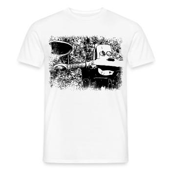 Simson Schwalbe - KR51 - T-shirt homme - blanc - Devant - AI Model Male 178 dark (178cm)