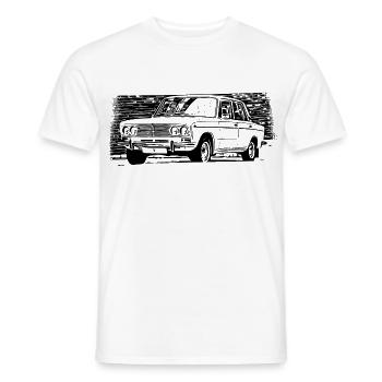 WAS 2103 Lada 1500 Schiguli - T-shirt homme - blanc - Devant - AI Model Male 178 dark (178cm)