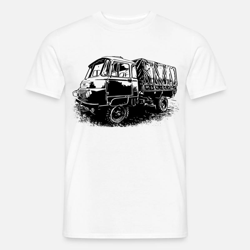 Robur LO 2002 A - Männer T-Shirt - Weiß