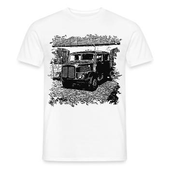 IFA S4000-1 - T-shirt homme - blanc - Devant - AI Model Male 178 dark (178cm)