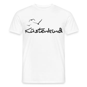 Küstenkind - Männer T-Shirt - Weiß - Vorne - AI Model Male 178 dark (178cm)