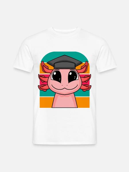 Promotion Doktorarbeit Doktortitel - Männer T-Shirt - Weiß