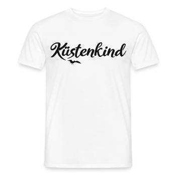 Küstenkind - Männer T-Shirt - Weiß - Vorne - AI Model Male 178 dark (178cm)