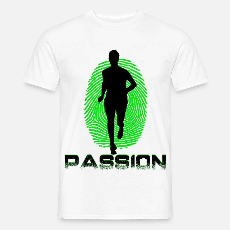 Runner - Männer T-Shirt - Weiß