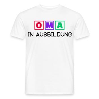 Humorvoll Statement Seniorin Oma Großmutter - Männer T-Shirt - Weiß - Vorne - AI Model Male 178 dark (178cm)