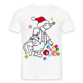 Weihnachten, Weihnachtsfest - Männer T-Shirt - Weiß - Vorne - AI Model Male 178 dark (178cm)