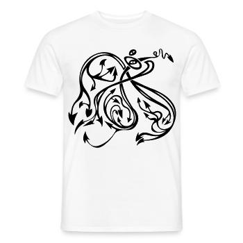 Arrows - Men's T-Shirt - white - Front - AI Model Male 178 dark (178cm)