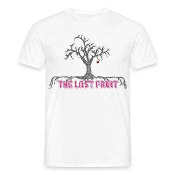 the last fruit tree cherry - Men's T-Shirt - white - Front - AI Model Male 178 dark (178cm)