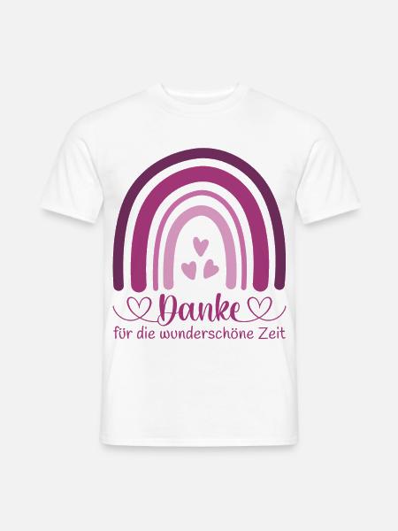 Danke für die wunderschöne Zeit - Männer T-Shirt - Weiß