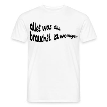 Umweltschützer Umwelt Statement Erde Umweltschutz - Männer T-Shirt - Weiß - Vorne - AI Model Male 178 dark (178cm)