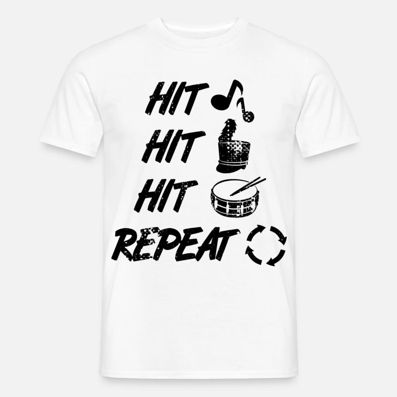 Marschkapelle - Männer T-Shirt - Weiß