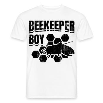 Kleiner Imker - Männer T-Shirt - Weiß - Vorne - AI Model Male 178 dark (178cm)
