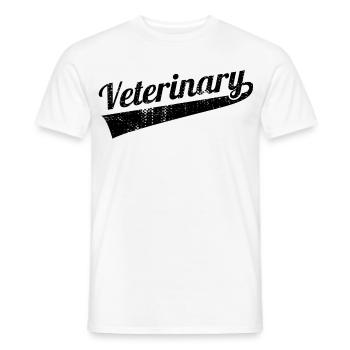 Tierarzt - Männer T-Shirt - Weiß - Vorne - AI Model Male 178 dark (178cm)