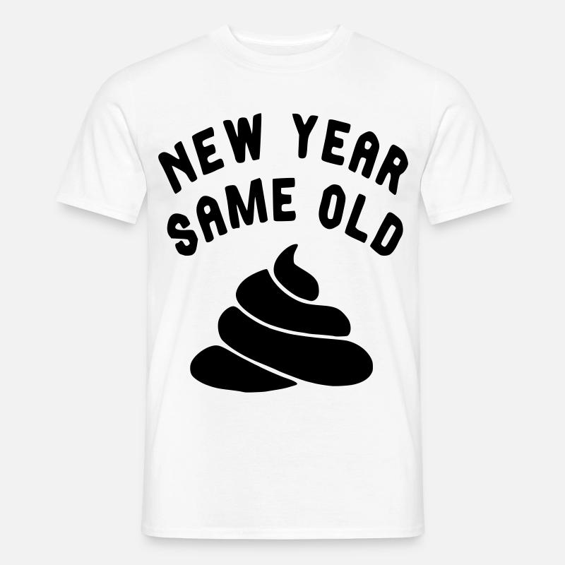 Jedes Silvester ist es dasselbe... # - Männer T-Shirt - Weiß