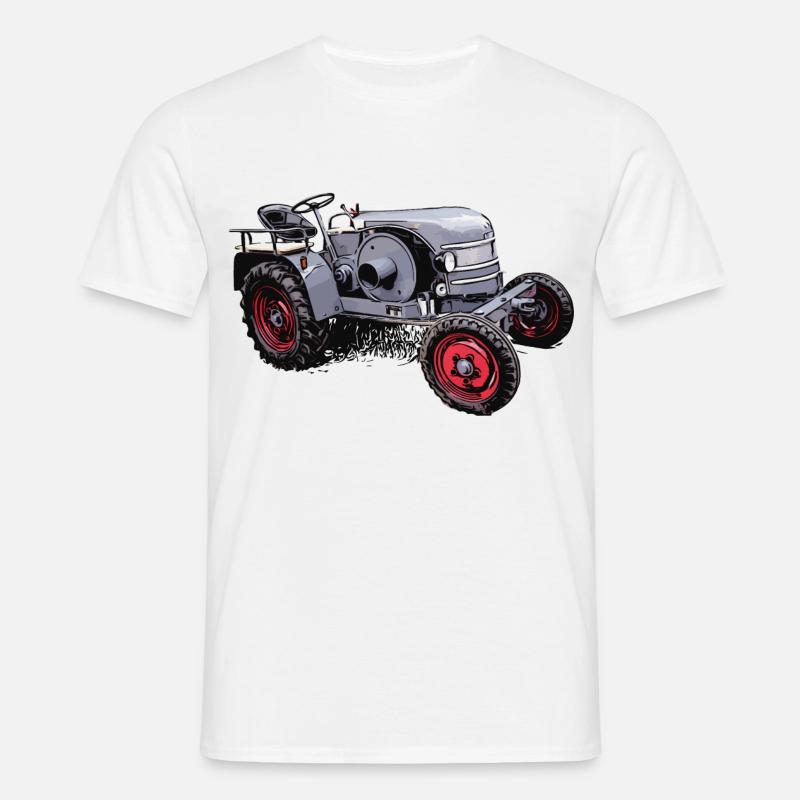 Oldtimer Traktor Kramer K12 - Männer T-Shirt - Weiß