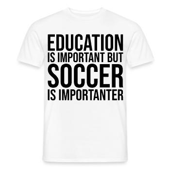 Fußball Fußball Fußball Fußball - Männer T-Shirt - Weiß - Vorne - AI Model Male 178 dark (178cm)