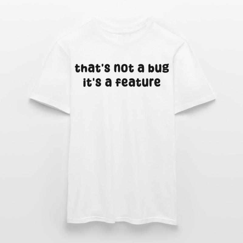 Developer Geek Bugs Code Computer Science Statement Men's T-shirt