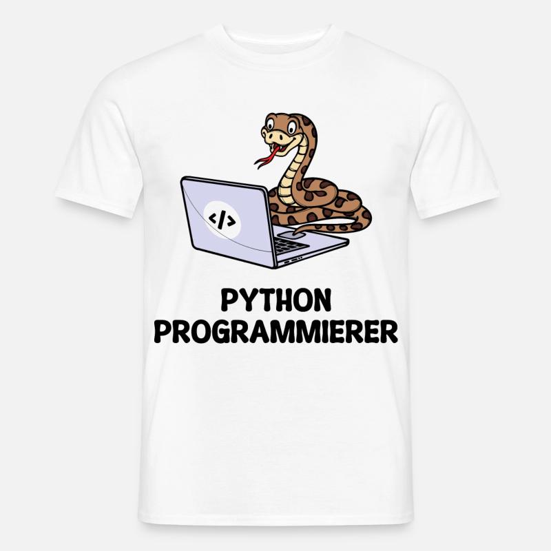 Déclaration du développeur de code informatique du programmeur - T-shirt homme - blanc