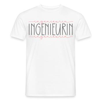 Ingenieurin Geschenk Ingenieur Studium Beruf - Männer T-Shirt - Weiß - Vorne - AI Model Male 178 dark (178cm)