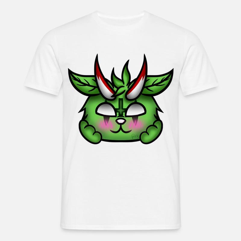 Errötender Dämon! - Männer T-Shirt - Weiß