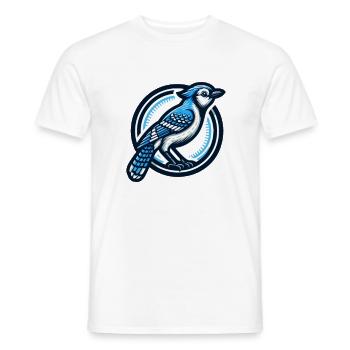 Éleveur d’oiseaux Ornithologue Ornithologue Ornithologue - T-shirt homme - blanc - Devant - AI Model Male 178 dark (178cm)