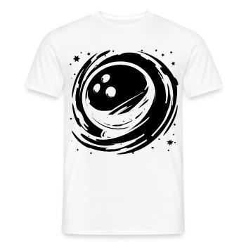 Graphiques de bowling - T-shirt homme - blanc - Devant - AI Model Male 178 dark (178cm)
