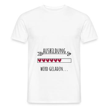 Ausbildung Personalisierter Beruf Mädchen - Männer T-Shirt - Weiß - Vorne - AI Model Male 178 dark (178cm)