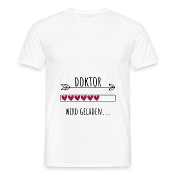 Doktor Personalisierter Beruf Mädchen - Männer T-Shirt - Weiß - Vorne - AI Model Male 178 dark (178cm)