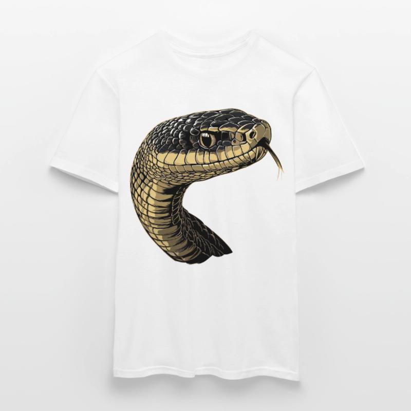 Snake Python Cobra Mamba Rattlesnake Snake Men's T-shirt