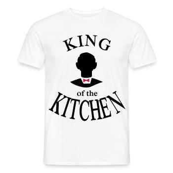 Chef - Men's T-Shirt - white - Front - AI Model Male 178 dark (178cm)