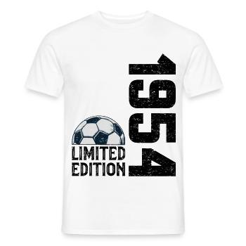 70e Anniversaire 1954 Édition Limitée Football - T-shirt homme - blanc - Devant - AI Model Male 178 dark (178cm)