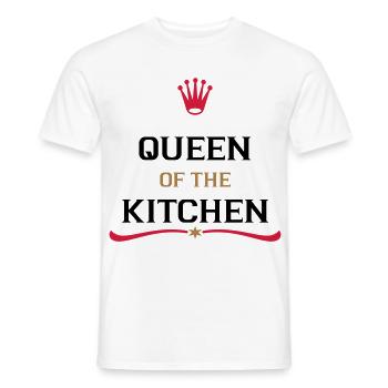 Lustige Sprüche für Frauen - Männer T-Shirt - Weiß - Vorne - AI Model Male 178 dark (178cm)