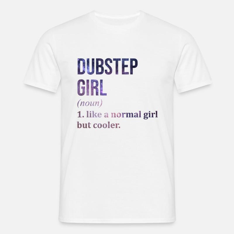 Dubstep Dubstep Dubstep - Men's T-Shirt - white