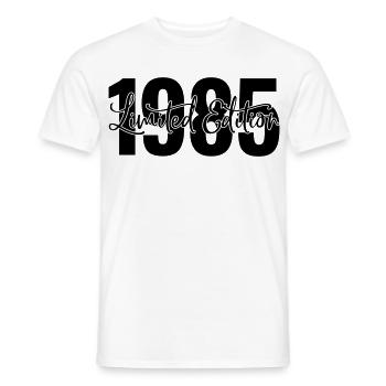 Edition limitée 1985 - T-shirt homme - blanc - Devant - AI Model Male 178 dark (178cm)