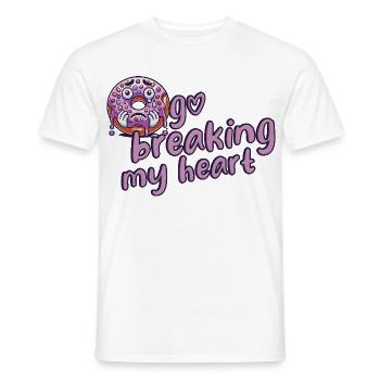 Donut - Männer T-Shirt - Weiß - Vorne - AI Model Male 178 dark (178cm)