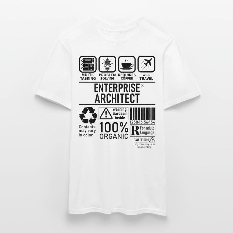 Enterprise Architect multi tasking problem solving T-shirt Homme