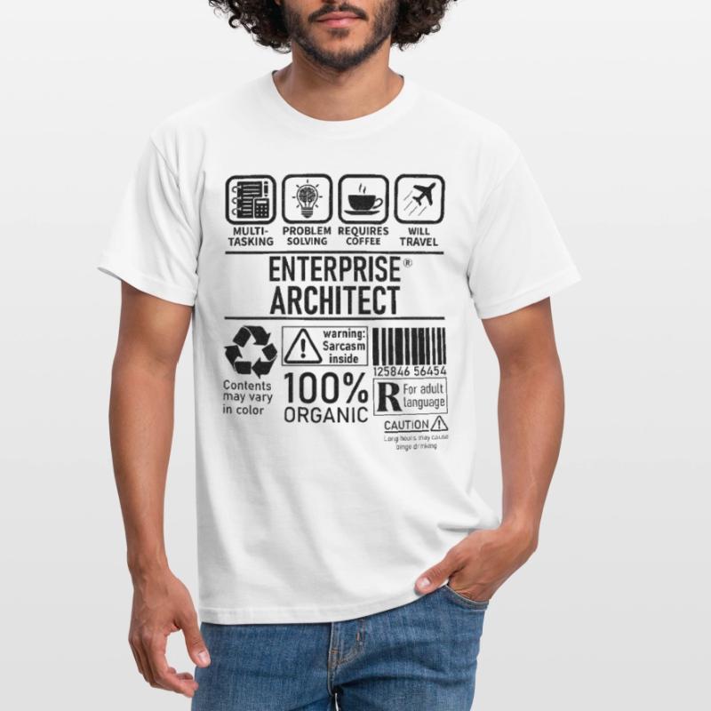 Enterprise Architect multi tasking problem solving T-shirt Homme