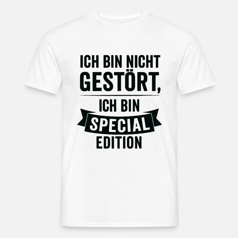 Ich bin Special Edition - Männer T-Shirt - Weiß