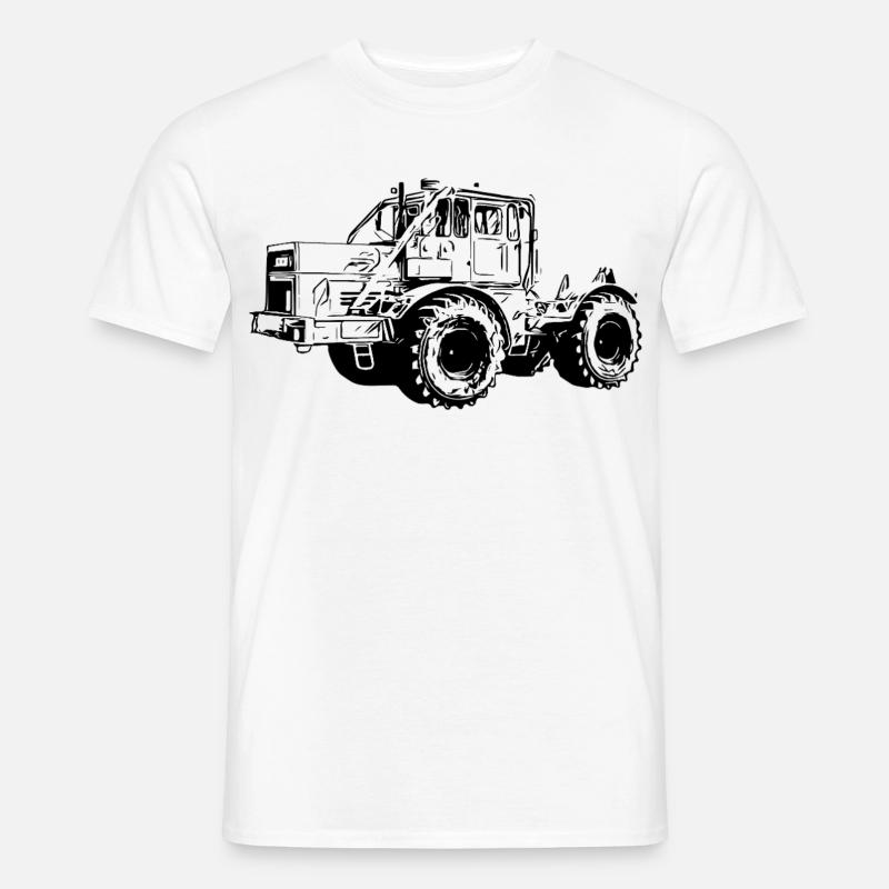 Kraftmaschine K700 Traktor - Männer T-Shirt - Weiß