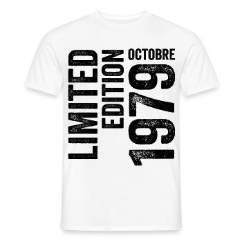 1979 - T-shirt homme - blanc - Devant - AI Model Male 178 dark (178cm)