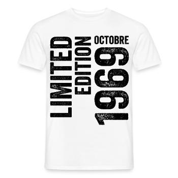 1969 - T-shirt homme - blanc - Devant - AI Model Male 178 dark (178cm)