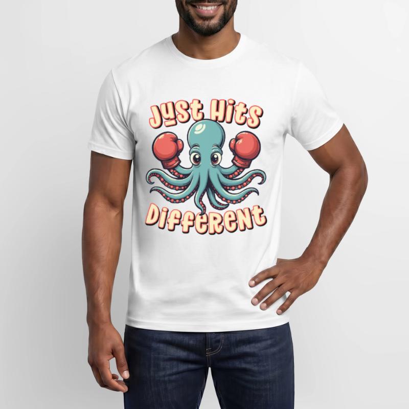 Frappe simplement différemment T-shirt homme