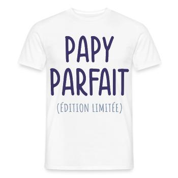 Perfekter Opa Limited Edition Humor Geschenk Great-P - Männer T-Shirt - Weiß - Vorne - AI Model Male 178 dark (178cm)