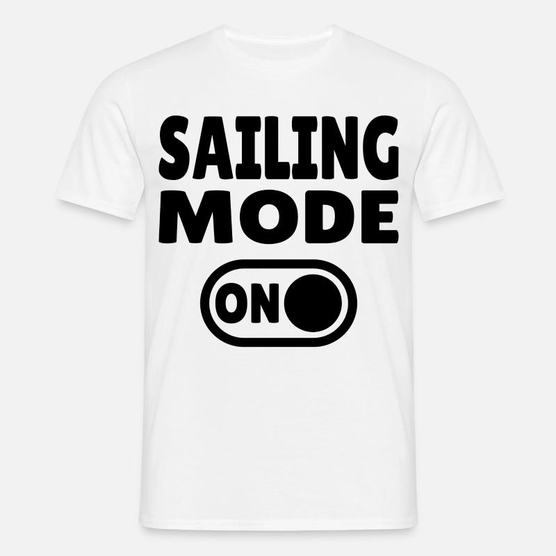 Mode Navigation Activé - Navigation Active - T-shirt Homme - blanc