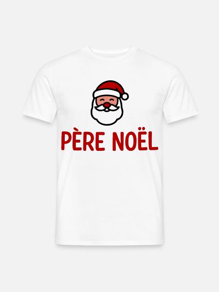 Weihnachtsmann-Humor - Männer T-Shirt - Weiß