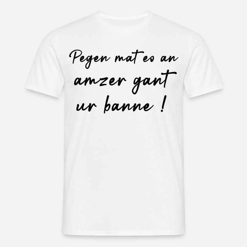 Mach dir einen Bann! - Männer T-Shirt - Weiß