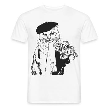 HERR STEHLEN SIE IHR MÄDCHEN - Männer T-Shirt - Weiß - Vorne - AI Model Male 178 dark (178cm)