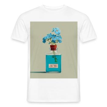 Aqua Tofana Feminist Art Design | Historical Women - Men's T-Shirt - white - Front - AI Model Male 178 dark (178cm)