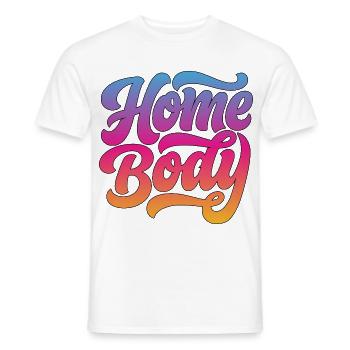 Maison (patate de canapé) - T-shirt homme - blanc - Devant - AI Model Male 178 dark (178cm)