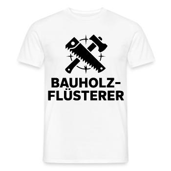 Zimmermann Zimmerer - Männer T-Shirt - Weiß - Vorne - AI Model Male 178 dark (178cm)